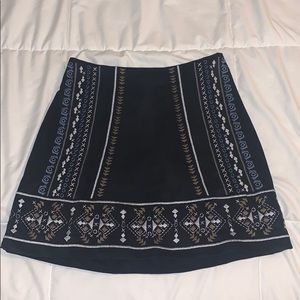 Abercrombie and Fitch side 00 velvety mini skirt